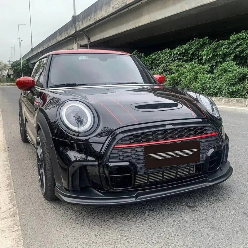 Mini JCW F56 F57 3D Style Front Lip Chin Spoilers Rear Diffuser  Condition Bumper